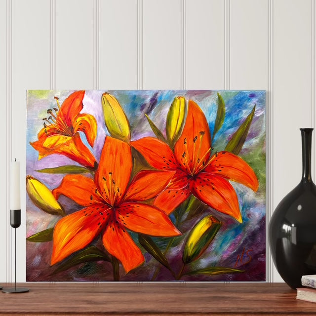 PRINT - Tiger Lilies