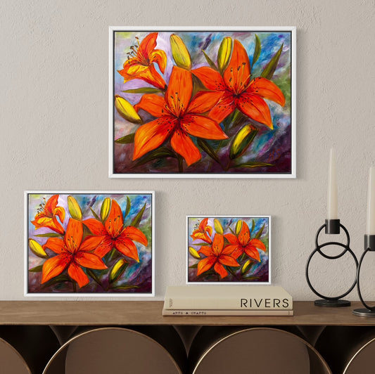 PRINT - Tiger Lilies