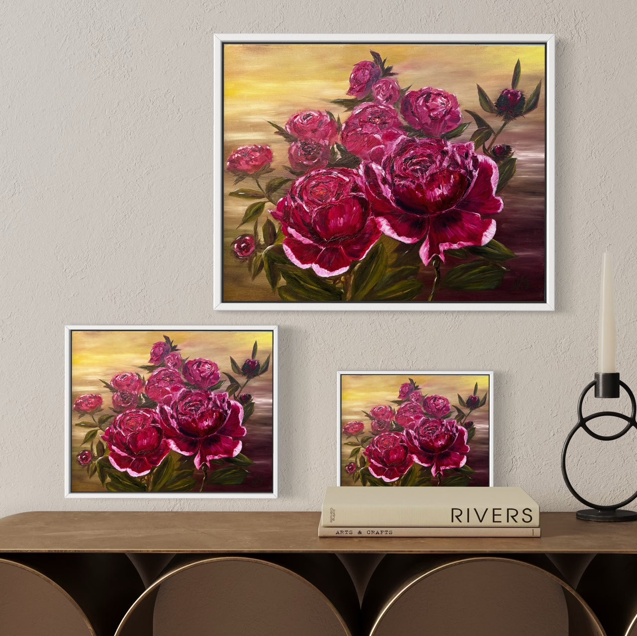 PRINT - Peony Serenade