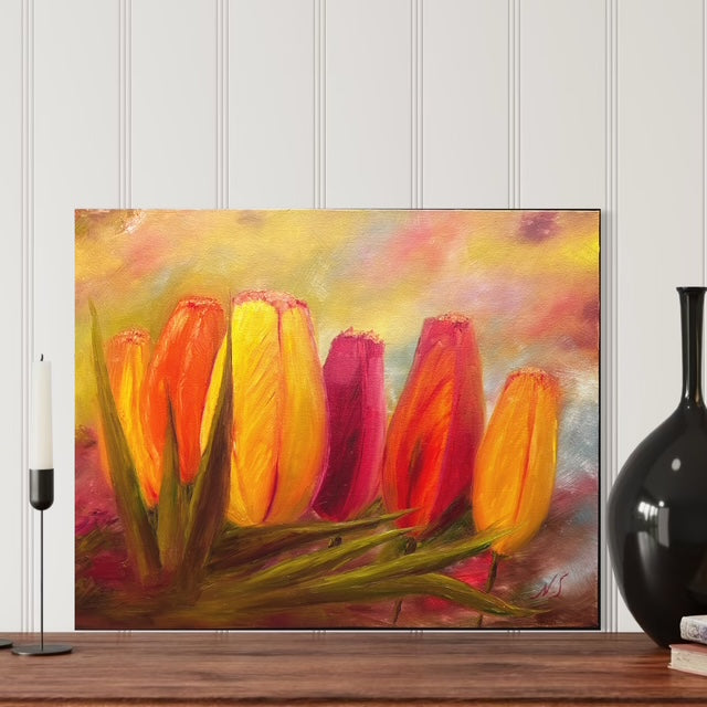 PRINT - Yellow Tulips