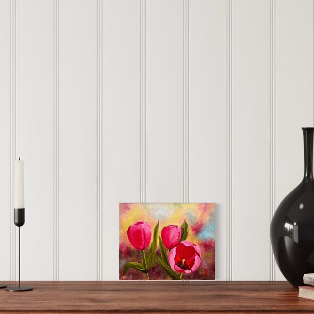 PRINT - Blushing Tulips