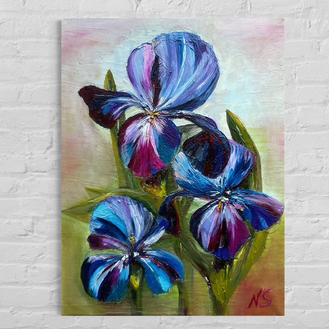 ORIGINAL Painting - Iris Fantasy