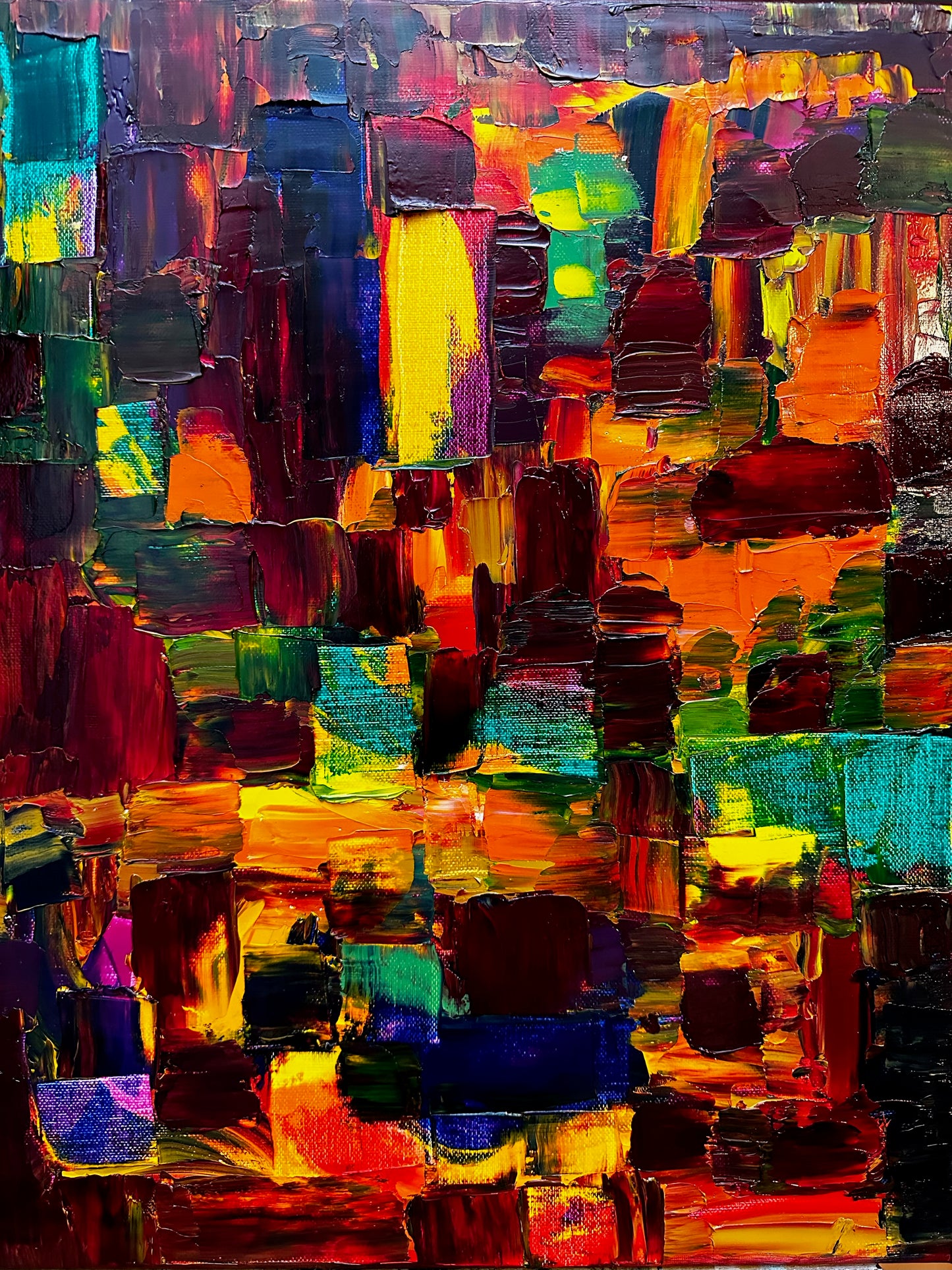 ORIGINAL Painting - Sunset Palette